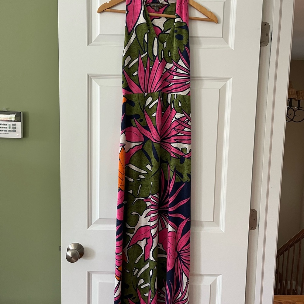 Tommy Bahama racer back maxi dress